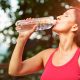 Woman drinking water