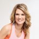 Charlotte Hawkins wearing gym clothes