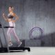 A woman working-out on treadmill