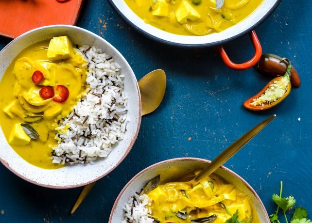 Tofu and Mango Curry