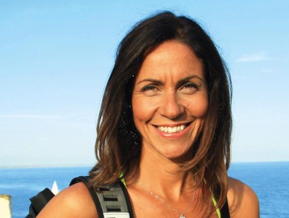 Julia Bradbury hiking