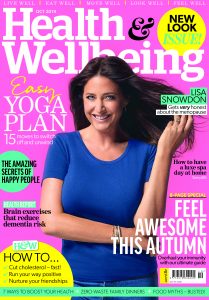 Health & Wellbeing magazine's October 2019 cover