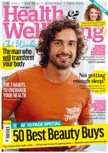 Health & Wellbeing March cover with Joe Wicks