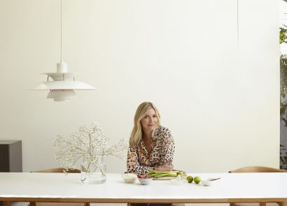 Lisa Faulkner gets ready to cook a delicious breakfast for her family