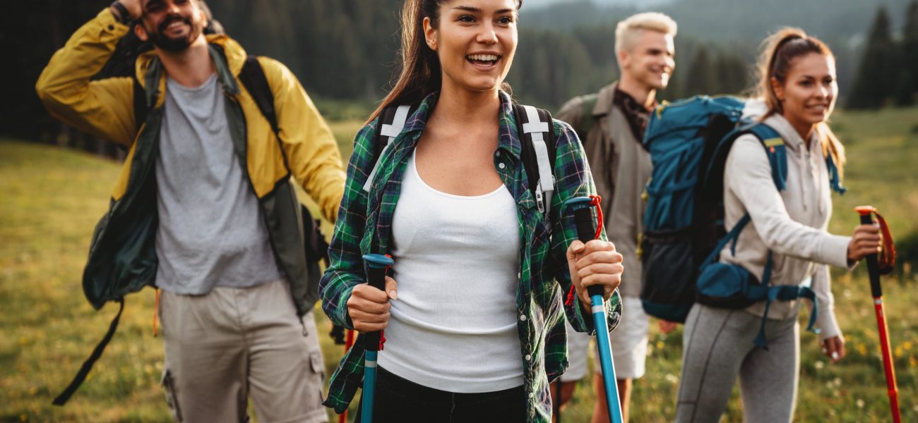 friends walking