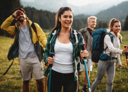 friends walking