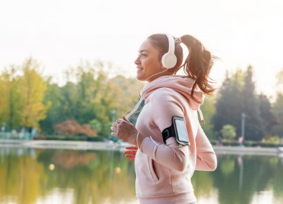 Girl running