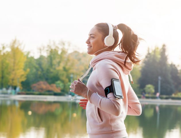 Girl running