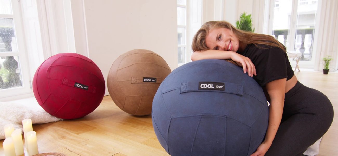 Fitball balance ball chair deals