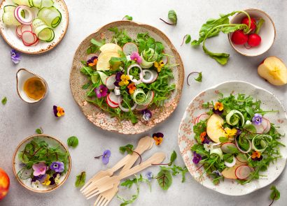 Delicious salad for summer