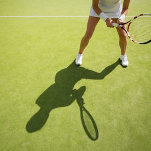 Female tennis player