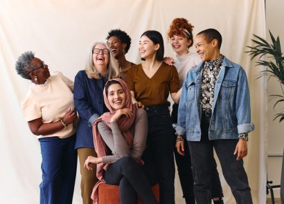 Group of women laughing