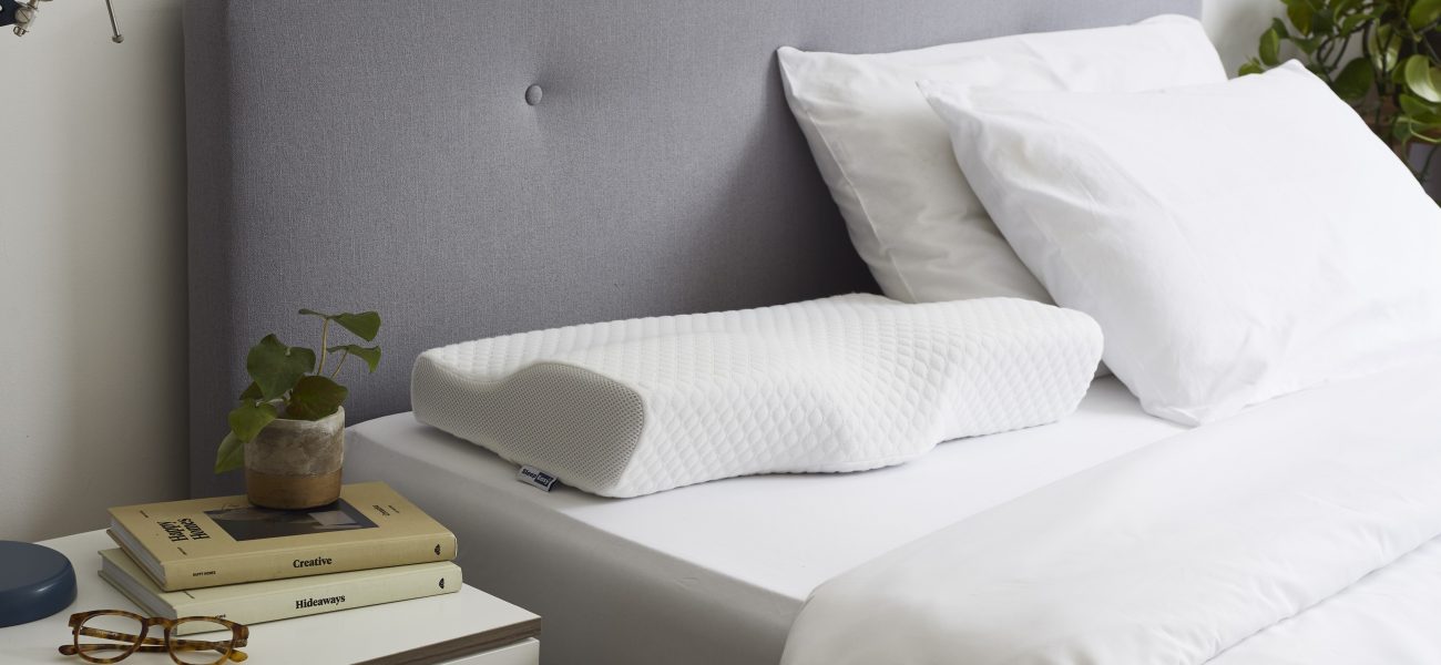 The Groove Pillow can help eliminate neck pain during sleep