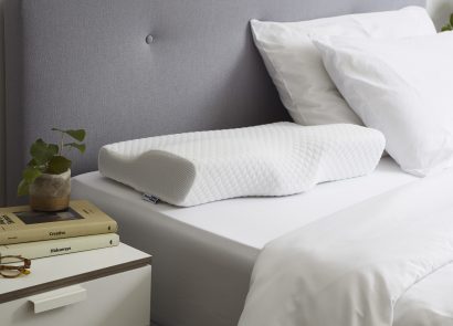 The Groove Pillow can help eliminate neck pain during sleep