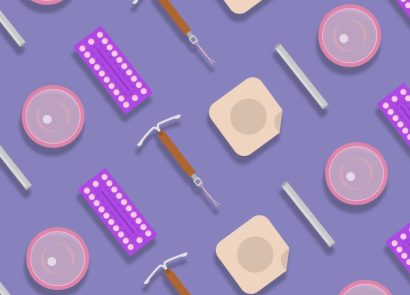 Showing contraception options