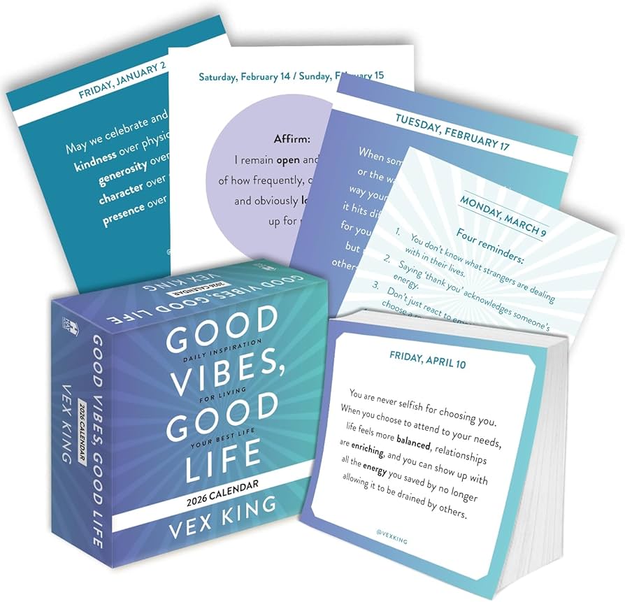 The Good Vibes Goodlife Calendar