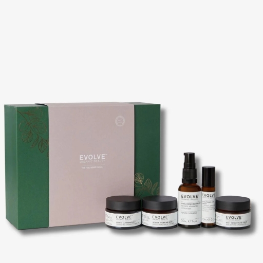 The Evolve Organic Beauty Feel Good Facial set