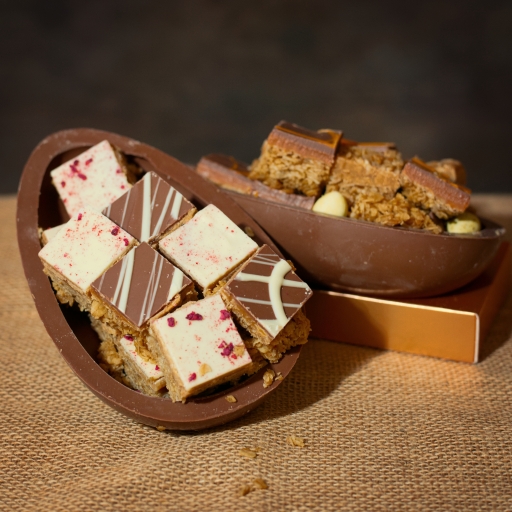 Flapjackery Milk Chocolate & Raspberry Millionaire’s Flapjack Easter Egg