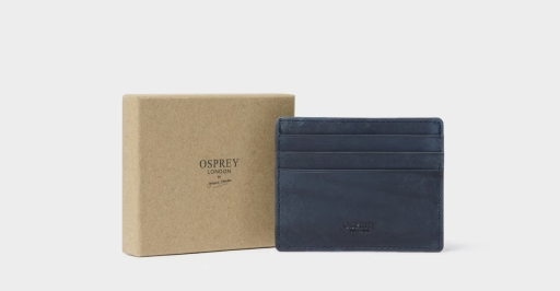 The Osprey London Arlington Leather Card Holder