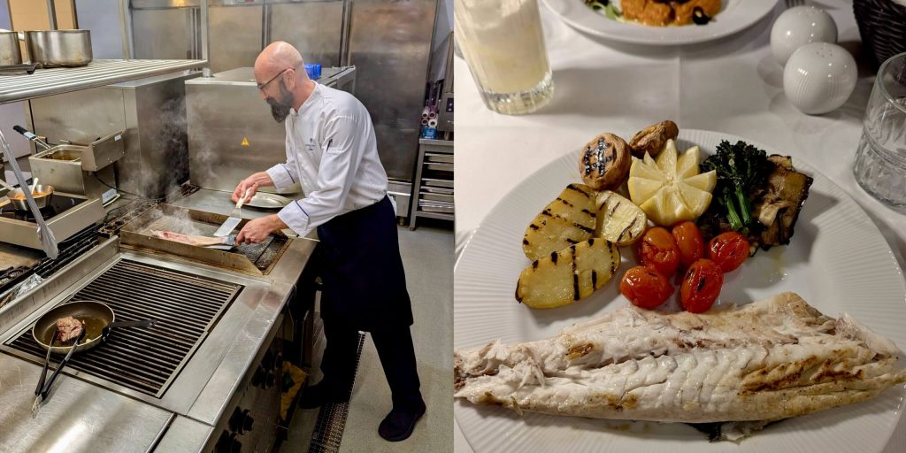 Head Chef João Cruz and a meal at Longevity Senses Cascais