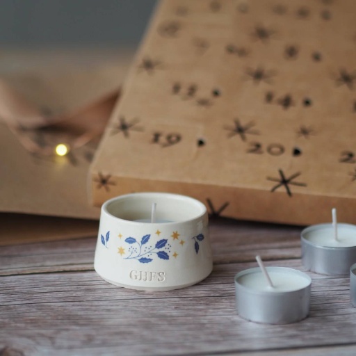 The Great House Farm Stores Luxury Tealight Candle Advent Calendar