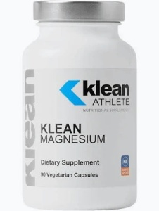 A jar of Klean Athlete Klean Magnesium
