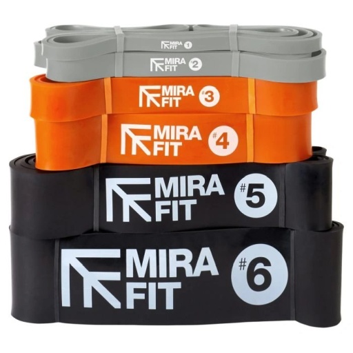 A selection of Mirafit Resistance Bands