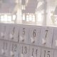 A white advent calendar